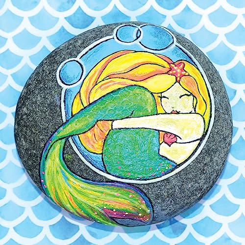 Craft Maker: Glow in The Dark Rock Painting - DIY Box Set for Adults, Neon & Glowing Paint Included, Unique Easy-to-Follow Projects, Arts & Crafts Hinkler