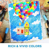 Chalkola 8 Pastel Liquid Chalk Markers for Chalkboard Signs, Blackboard, Window, Labels, Bistro, Glass, Car - Washable Wet Wipe Ink Chalk Board Chalkola