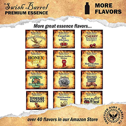 Apple Whiskey Essence | Bootleg Kit Refills | Thousand Oaks Barrel Co. | Gourmet Flavors for Whisky Sour Cocktails | Old Fashioned Mixers and Cooking - WoodArtSupply