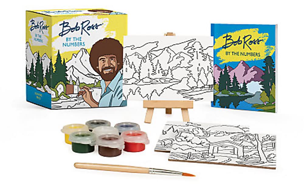 Bob Ross by the Numbers (RP Minis) - WoodArtSupply