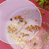 Resin Tray Molds, Round Rolling Tray Molds, Silicone Tray Molds, 11.8 Inch Rolling Tray Molds for Epoxy Resin, Resin Casting, DIY Jewelry Holder, EKDJKK