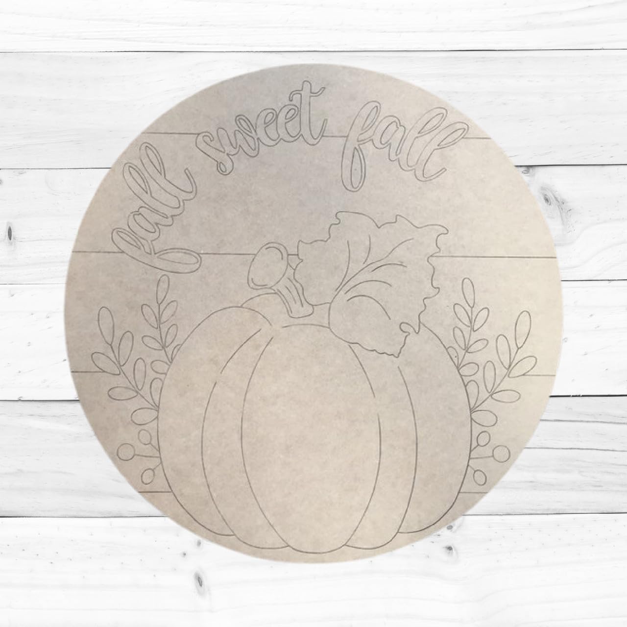 Fall Sweet Fall Circle, Fall Shape, Wood Cutout, Shape, Paint by Line, Build-A-Cross Build-A-Cross