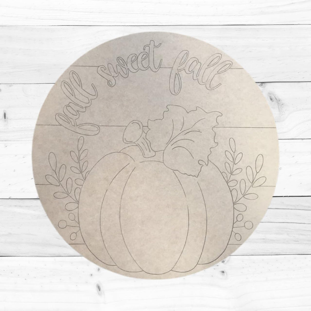 Fall Sweet Fall Circle, Fall Shape, Wood Cutout, Shape, Paint by Line, Build-A-Cross Build-A-Cross