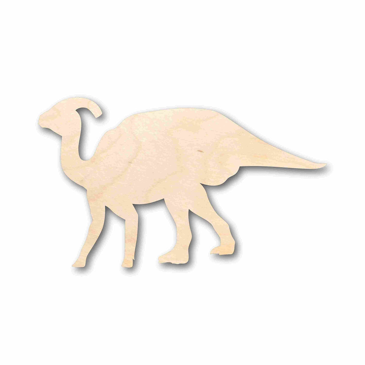 Unfinished Wood Hadrosaurid Duck Bill Dinosaur Silhouette - Craft- up to 24" DIY 5" / 1/8" 24 Hour Crafts