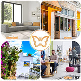 PartyKindom 1pc Wall Sticker Kids Decor Sculptures Home Decor Hawaiian Stickers Wooden Leaves Plant Wall Decor Tropical Leaves Coaster Unfinished PartyKindom