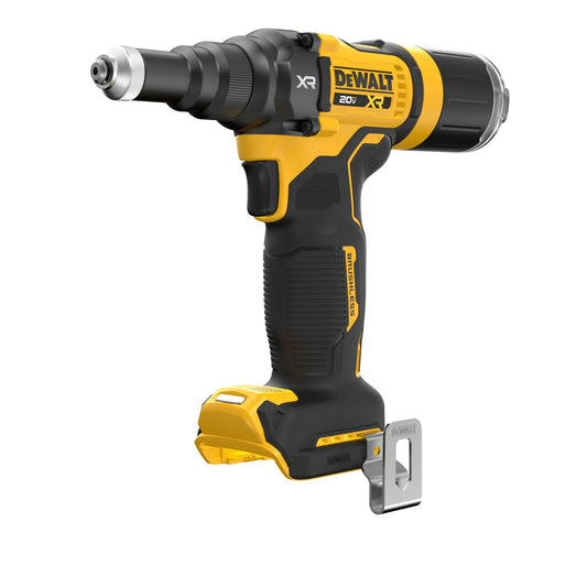 DEWALT 20V MAX XR Cordless Rivet Tool, 3/16", Bare Tool Only (DCF403B), Large - WoodArtSupply