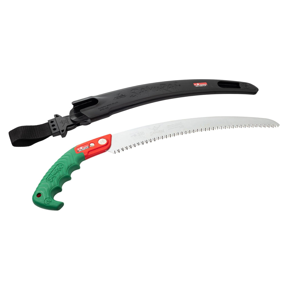 Samurai Ichiban 13" (330mm) Curved Pruning Saw w/Scabbard SAMURAI