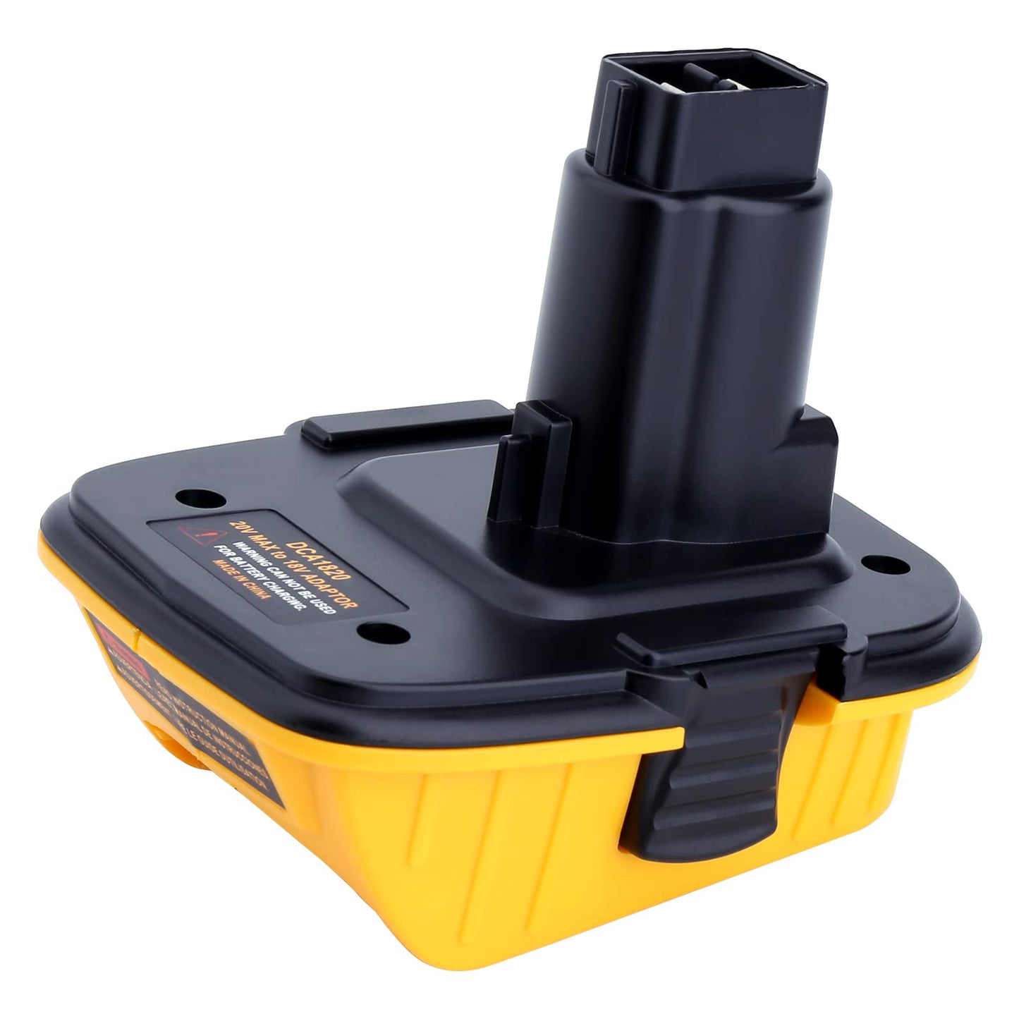 DCA1820 Adapter Compatible with Dewalt 18V Battery Tools, Compatible with Dewalt 20V Max Lithium Battery DCB203 DCB204 to 18V XRP NiCad NiMh - WoodArtSupply