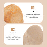 MAGICLULU 20pcs Painted Stone River Rocks for Painting Smooth Natural Stones Painting Rocks Bulk for Adults Bundle River Stones Birthday Party MAGICLULU