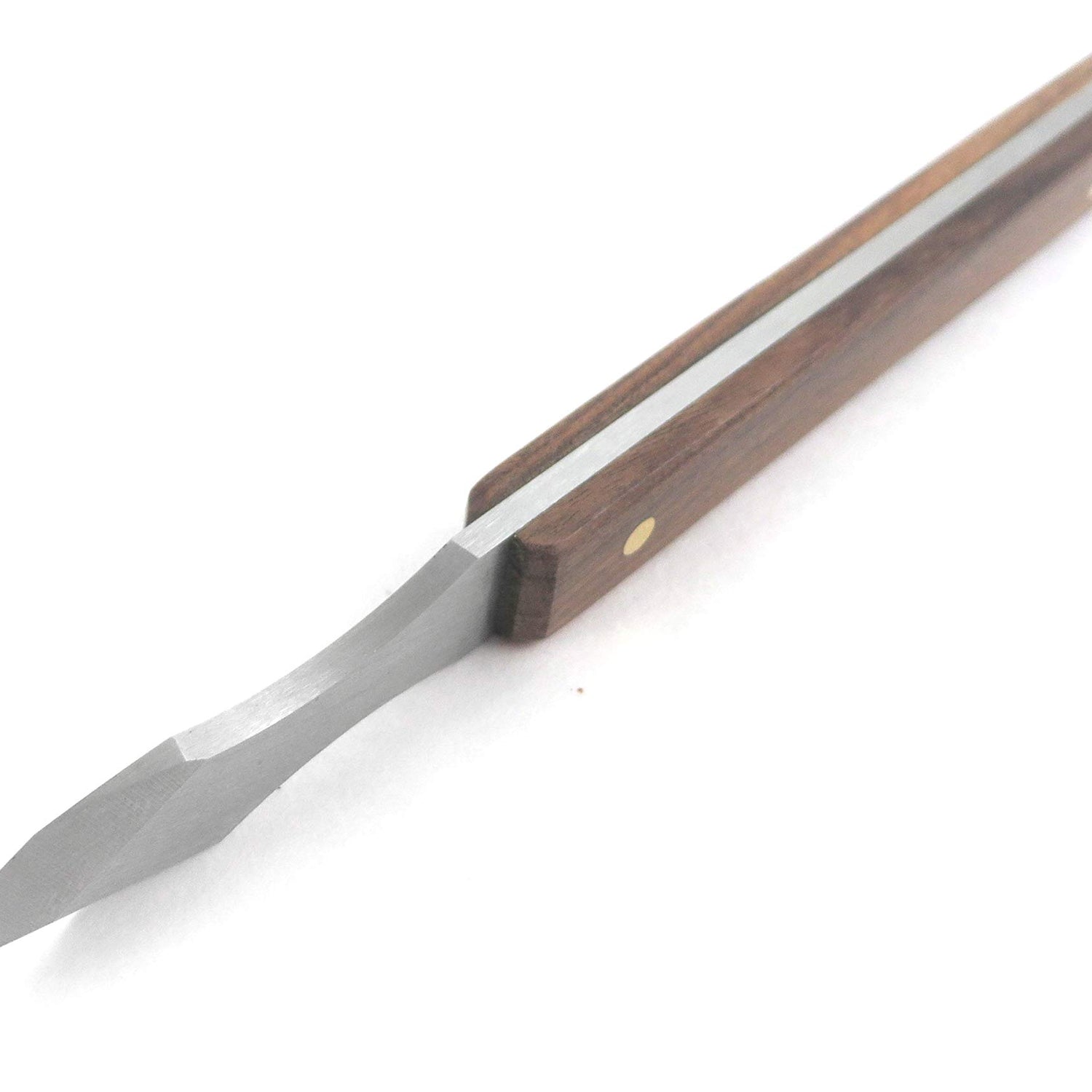 EIQOCCA Mikov V2003011 Dual Bevel Marking Knife with Finger Indents 0.100-Inch-Thick Blade 1/2 Inch Wide 1-7/8 Long with Rosewood Handle Stainless Mikov