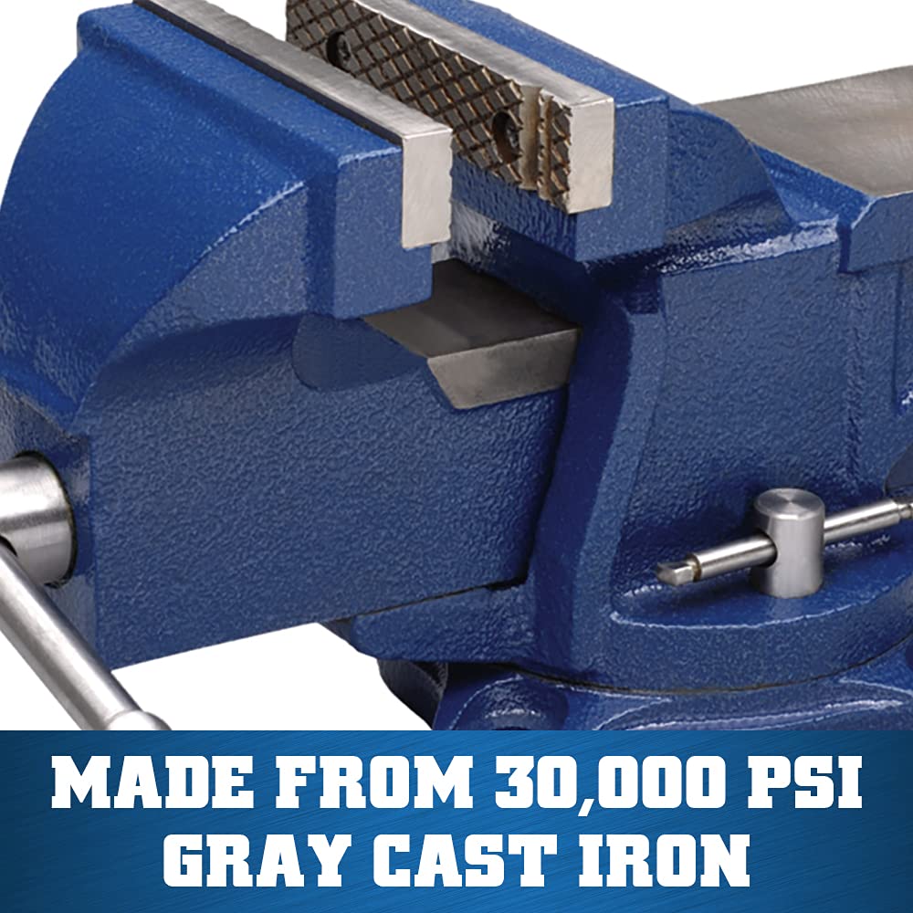 Wilton 4" General Purpose Bench Vise, 3" Max Jaw Opening, 2-1/4" Throat (11104) Wilton