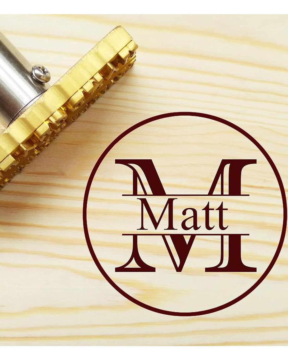 Custom Electric Branding Iron with Handle for Woodworkers and Crafting - 1"x1" Stamp by Arokimi Arokimi