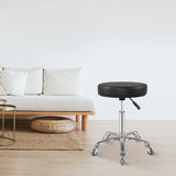Ainilaily Rolling Stool with Wheels, Heavy Duty Hydraulic Stool for Shop Guitar Lab Tattoo Workbench Medical,Adjustable Massage Swivel Stool Chair Ainilaily