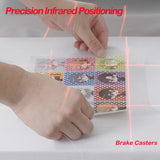 WUMSTOT Heat Press 16x24 Machine: Pneumatic Dual Platen Heat Press with Infrared Positioning & Up-Sliding Function - Large Format Sublimation WUMSTOT