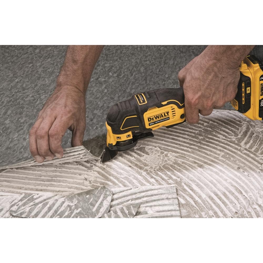 DEWALT ATOMIC 20V MAX* Oscillating Tool, Cordless, Oscillating, Tool only (DCS354B) - WoodArtSupply