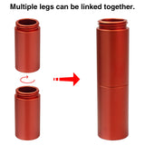 4Pcs Laser Engraver Riser Raiser Footpads Compatible with xTool D1 and D1 Pro Laser Cutter and Engraver Machine (Red) USEAMIE