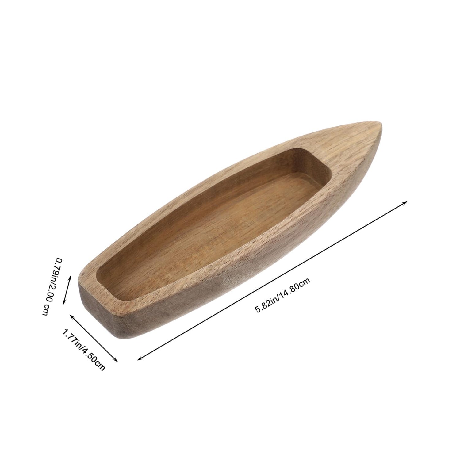 VOSAREA Office Decor Home Decor Unfinished Wooden Boat Model Wood Craft Boat Adornment Crafting Boat Model Desktop Boat Wood Boat Ornament Nautical VOSAREA