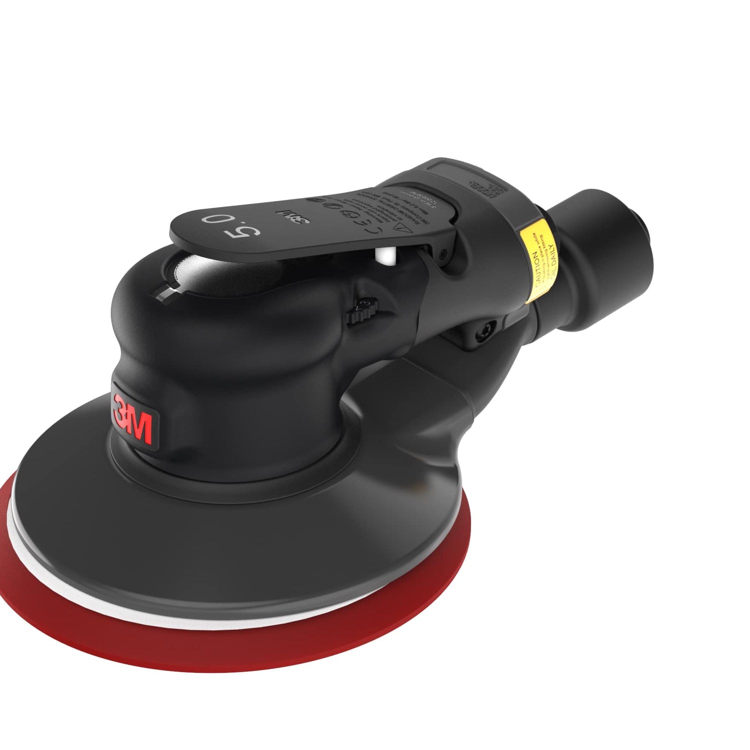 3M Random Orbital Sander, Xtract Pneumatic 88958, 6 in, Self-Generated Vacuum, 3/16 in Orbit, Ergonomic and Lightweight ROS, 209W Motor, Dust 3M