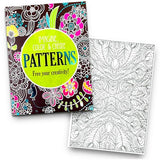 Advanced Adult Coloring Book Set -- Pack of 3 Premium Patterns and Mandalas Coloring Books for Adults (Pattern Collection) Bendon