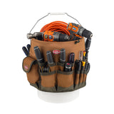 Bucket Boss The Bucketeer Bucket Tool Organizer in Brown, 10030 Bucket Boss