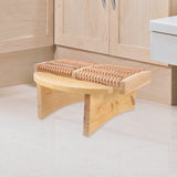 Healifty Sauna Stool Foot Tool Wood Step Footstool Wooden Foot Massager Foot Rest Bath Foot Massager Toilet Stool Gifts Portable Step Stool Sauna Healifty