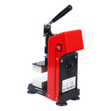 GNJINX Mini Manual Heat Presser Portable Heat Press Machine 2.36x4.72in Heat Press Machine, LCD Controller, and 400W Power for Heat Transfer, GNJINX