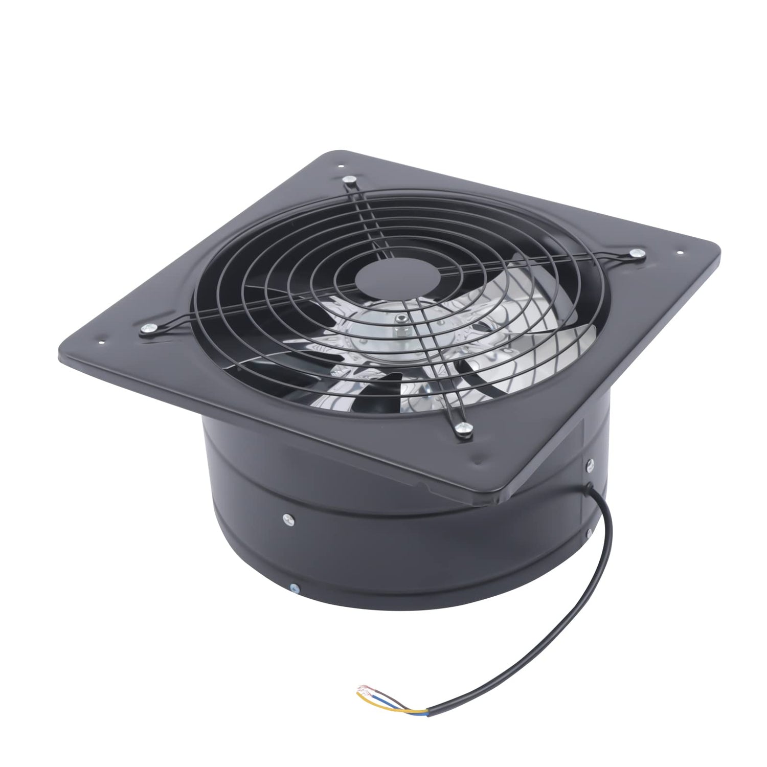 REBaiYU 12 Inch Wall Mounted Exhaust Fan,125W Explosion-Proof Exhaust Axial Fan High Velocity Utility Blower Fan with Low Noise,1420r/min Spray Booth REBaiYU