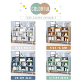 IOTXY Nordic Minimalist 3-Tier Wooden Open Shelf Bookcase in Warm White IOTXY