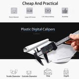 Simhevn Electronic Digital Caliper, LCD | 0 to 6 inch Inch and Millimeter Conversion, Automatic Shutdown Function, Very Suitable for home/jewelry/3D Simhevn