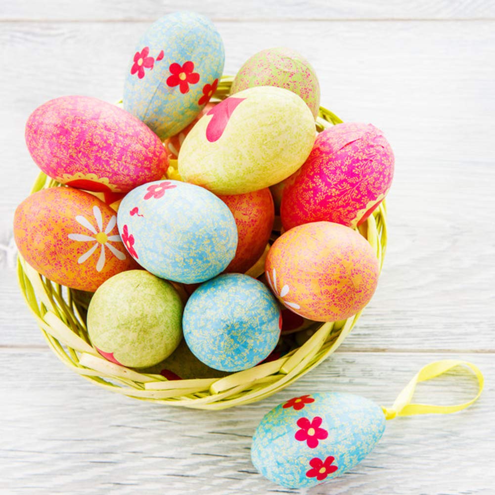 DomeStar Wooden Fake Chicken Eggs, 8PCS 2.5" Unpainted Faux Wood Eggs for Encouraging Hens to Lay Eggs DomeStar