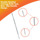 Stainless Steel Wax Carvers Set, Polymer Pottery Clay Spatula Carving Tool for Modeling, Sculpting and Shaping, Set of 12 TIT COOPOPE