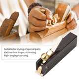 Mini Wood Planer, 3 inch Wood Hand Planer Ebony Woodworking Plane for Planing Surface Smoothing Flat Bottom Trimming Wood Perfect for Carpenter DIY zjchao