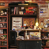 CUTEBEE DIY Miniature Dollhouse Kit, DIY Wooden Dollhouse Kit Miniature House Kit, Creative Room Idea（Magic House） CUTEBEE