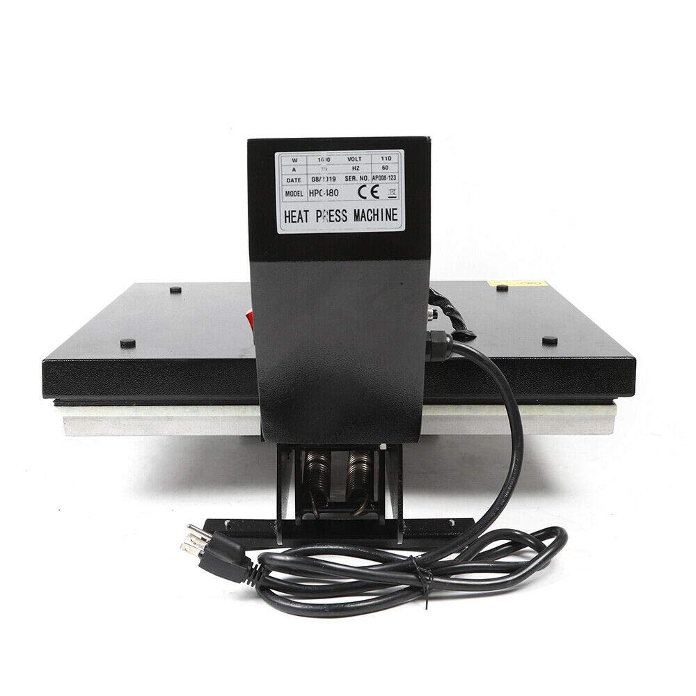Heat Press Machine, Auto Open Clamshell Heat Press Pad Transfer Machine with 16''x20'' Heat Pad Large Size 1400W T-Shirt Sublimation Heat Press YIYIBYUS