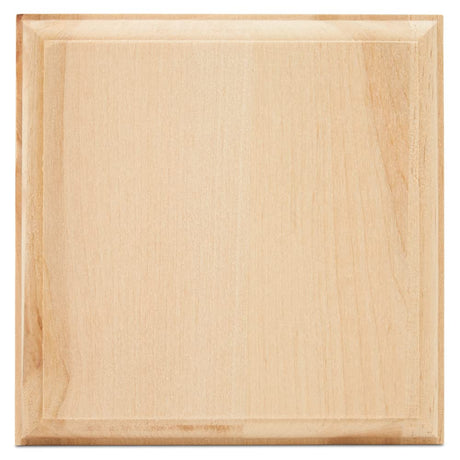 Unfinished Wooden Coasters 4.7", Pack of 4 Wood Squares for Crafts Mini Wood Blanks DIY Coasters Square Wood Pieces, by Woodpeckers Woodpeckers