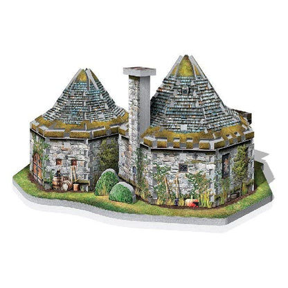 Wrebbit3D Harry Potter Hagrid’s Hut 3D Puzzle for Teens and Adults | 270 Real Jigsaw Puzzle Pieces | Not Just an Ordinary Model Kit for Adults for - WoodArtSupply