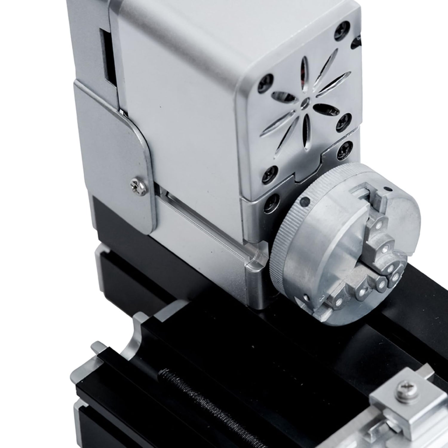 ZR® All-metal Miniature Lathe 36W 20000rpm Didactical Mini metal Lathe Machine for Hobbyist Woodworking Craft Zr