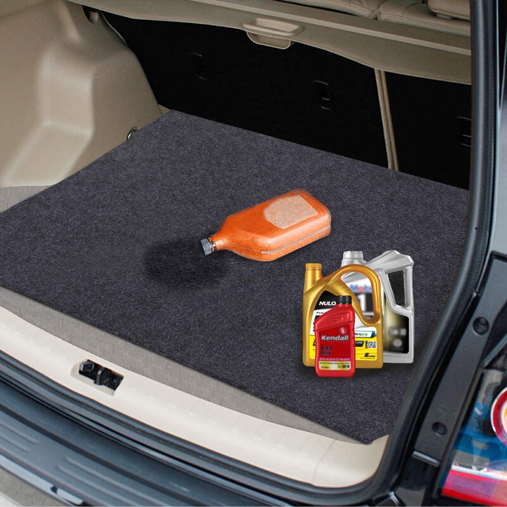 36X60 Iches Garage Mats Absorb Liquids Oil Drip Pan for Under Car Waterproof Rubber Backing Layer Oil Spill Mat Protects Floor from Spills Drips JOMMIE CHEN