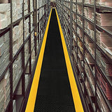 Notrax - 419S0026BY 419 Diamond Sof-Tred W/Dyna-Shield Anti-Fatigue Safety Mat, for Home or Business 2' X 6' Black/Yellow Notrax