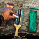 BeaverCraft Stropping Set of 3 Polishing Compound - Buffing Compound Leather Strop Sharpening Polishing Compound P03 BeaverCraft