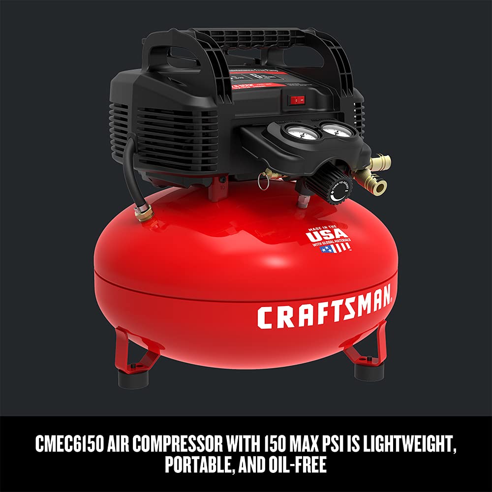 CRAFTSMAN Air Compressor Combo Kit, 1 Tool (CMEC1KIT18) - WoodArtSupply