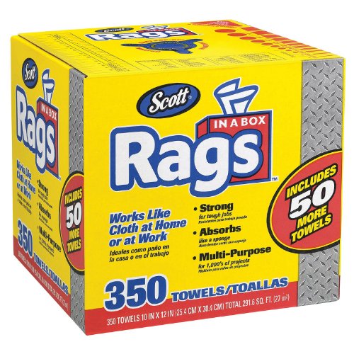 Scott Shop Rags In A Box (350ct.) Kimtech