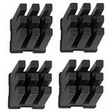 BESSEY KREK2440 K Body REVO Clamp Kit, 2 x 24 In., 2 x 40 In. and 1 set of KP Blocks - 1700 lbs Nominal Clamping Force. Spreader, and Woodworking Bessey