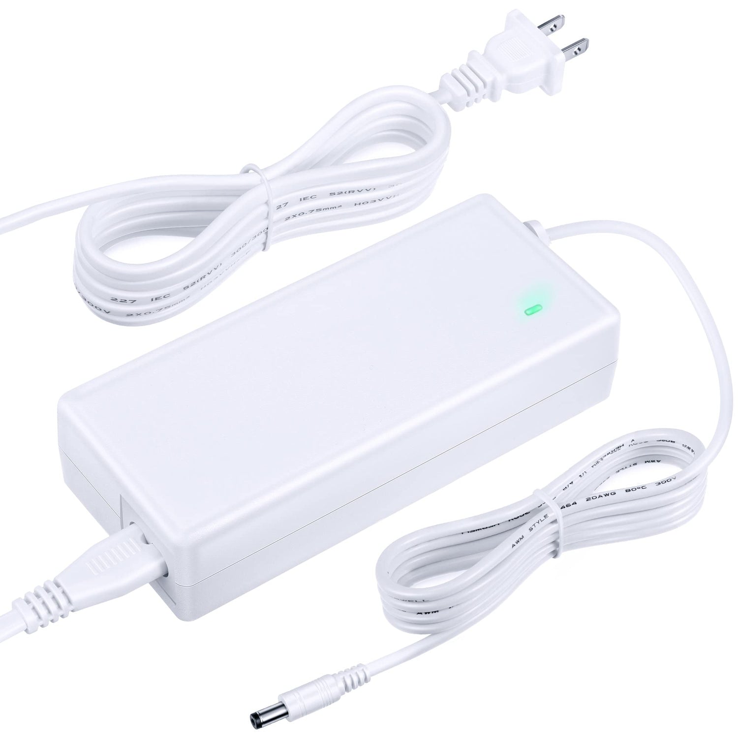 Enhon Power Cord Replacement Compatible with Cricut Maker 3, 24V AC DC Power Adapter Compatible with Cricut Cutting Machine, Charger Power Supply Enhon