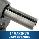 Wilton 5-1/2" Multi-Purpose Bench Vise, 360° Rotating Head & Base, 5" Max Opening (Model 550P) Wilton Tools