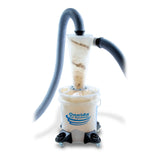 Oneida Air Systems Dust Deputy 2.5 Deluxe Cyclone Separator Kit: Portable Collector with Clear Bucket for Wet/Dry Shop Vacuums (DD 2.5 Deluxe 5-Gal) Oneida Air Systems