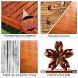 32 OZ Pure Tung Oil for Wood Finishing, Tung Oil Food Grade, Waterproof Wood Sealer for Indoor Outdoor Wood Products, Butcher Blocks, Cutting Boards Garifon