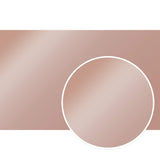 Rose Gold Mirror | 1 Sheet of 3mm (1/8th Inch), 12x19 inch, Glowforge Performance Series CO2 Laser Ready, Acrylic, Includes Gold, Silver, Rose Gold Craft Closet
