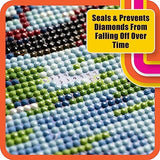 Mod Podge Top Coat, Premium All-in-One Glue, Sealer, and Finish Perfect for Preserving Diamond Puzzle Arts and Crafts Projects, CS27590, Clear Mod Podge