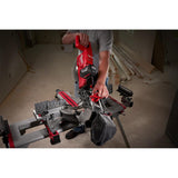 Milwaukee M18 18-Volt FUEL Lithium-Ion Cordless Brushless 10 in. Dual Bevel Sliding Compound Miter Saw Kit Milwaukee